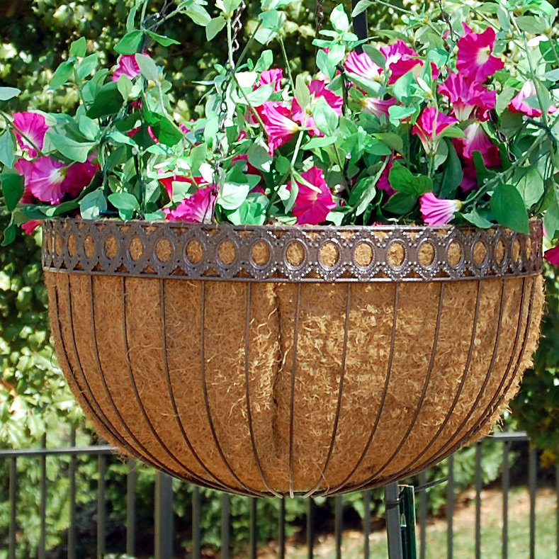 Griffith Creek Designs Victorian Steel Hanging Planter Wayfair